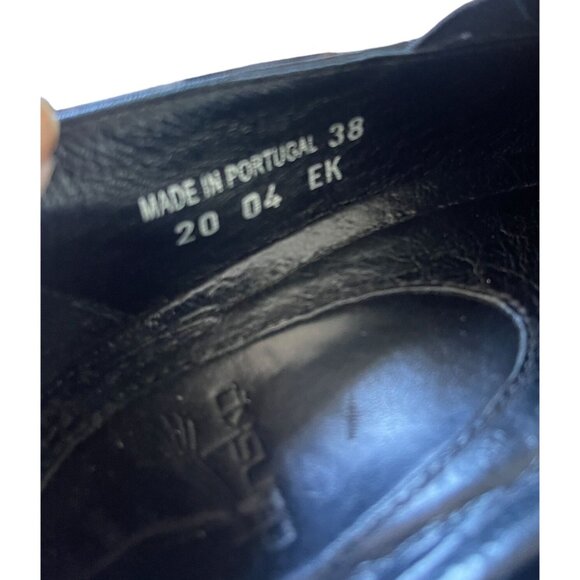 Dansko Womens 7.5 Aubrey Leather COMFORT Shoes Slip On Work Clogs Black 38 - Picture 6 of 6